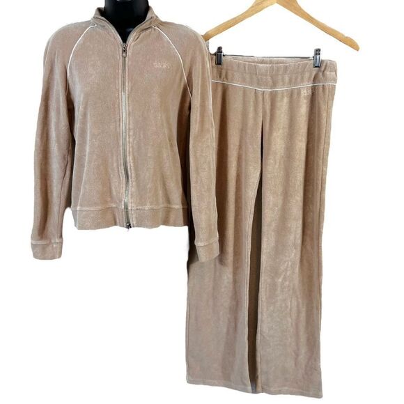 BCBGMaxAzria Terry Track Suit - Picture 1 of 15